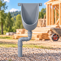 Waterloos Urinoir kunststof PVC - Wandurinoir - Waterloos - Afvoerpijp 40 mm - 2 roestvrijstalen schroeven - 38 x 30 x 20 cm